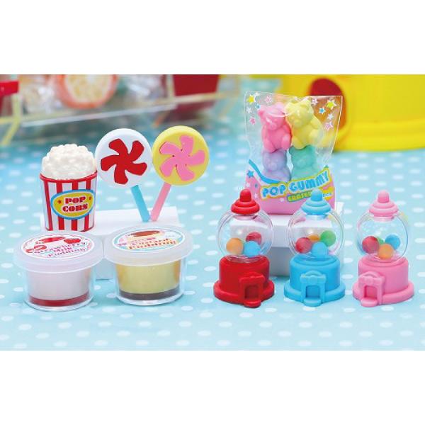 イワコー おもしろ消しゴム カラフルスイーツ 60個セット