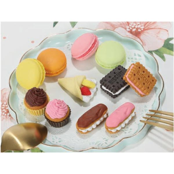 イワコー おもしろ消しゴム No.3ケーキ 60個セット 夏祭り : おもちゃ