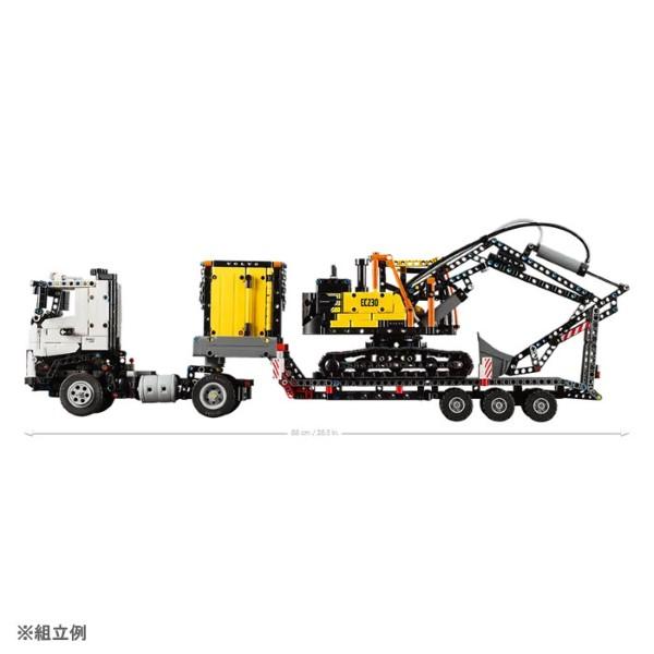 LEGO TECHNIC レゴ R テクニック ボルボ FMX トラック ＆ EC230 電気