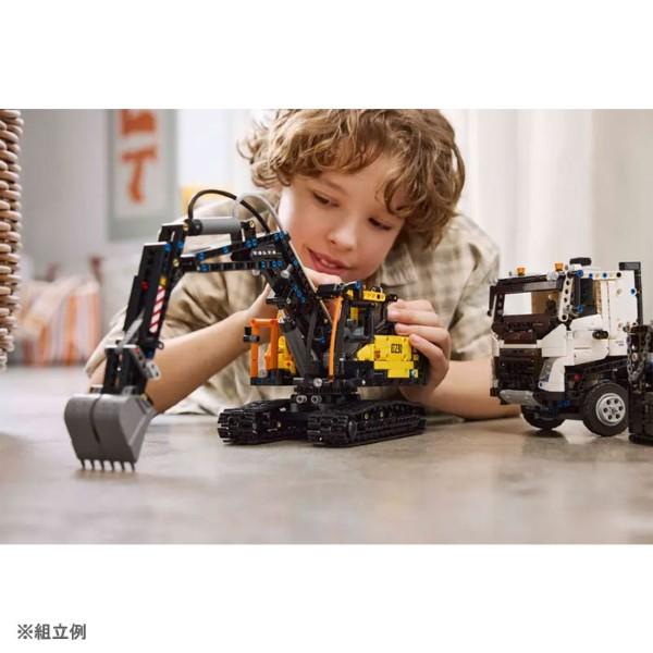 LEGO TECHNIC レゴ R テクニック ボルボ FMX トラック ＆ EC230 電気 