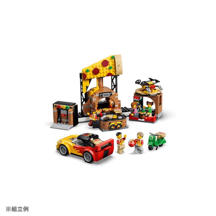 LEGO CITY レゴ R シティ 宅配ピザ屋 60496 夏祭り : おもちゃの三洋堂