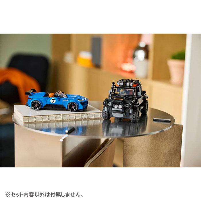 LEGO（レゴ） R スピードチャンピオン Jaguar Project 7 & Land Rover