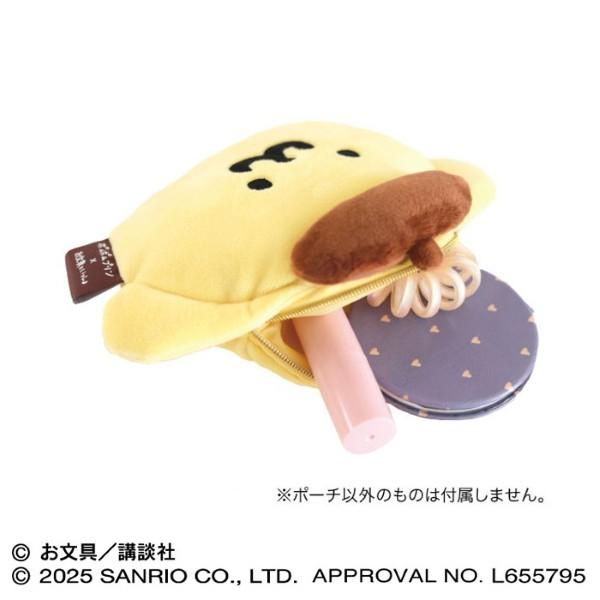 ポムポムプリン ポムポムプリン×お文具といっしょ フェイスポーチ