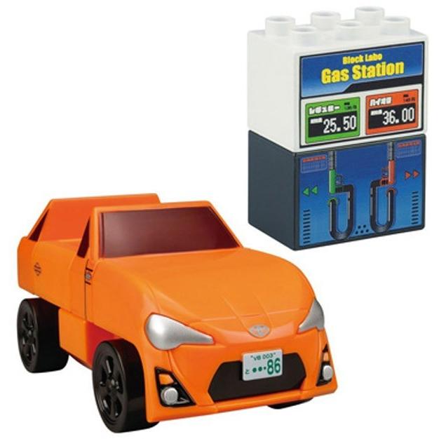 BANDAI（バンダイ） トヨタ86ブロックセット 知育玩具 車 ミニカー