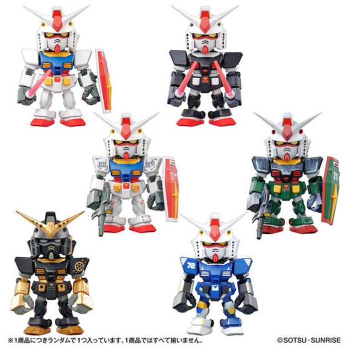 ガンダム QMSV mini RX78−2 GUNDAM 8個入りBOX : おもちゃの三洋堂