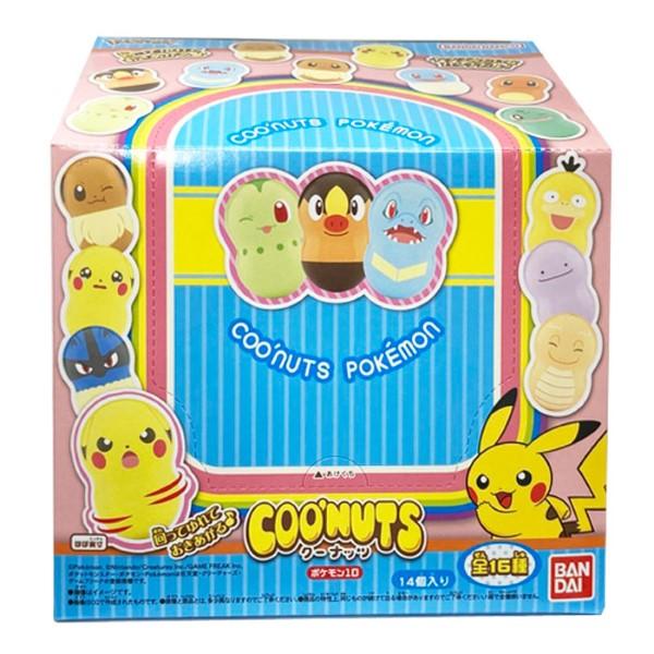 BANDAI（バンダイ） クーナッツ ポケモン10 BOX 14パック入り 食玩