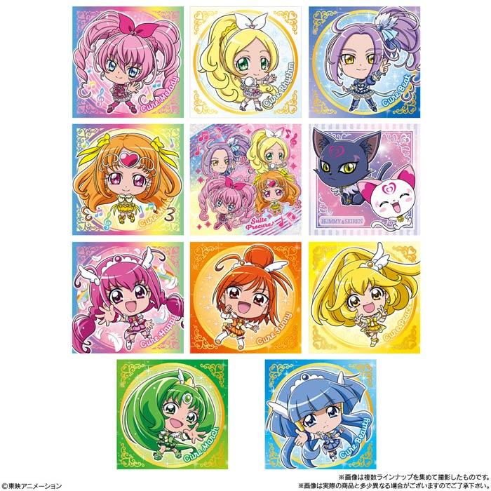 プリキュア ウエハースシール 大量セット BANDAI（バンダイ） にふぉるめーしょん プリキュアオールスターズ