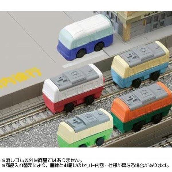 イワコー おもしろ消しゴム 電車とバス（Train＆Bus）60個セット