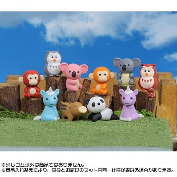 おもしろ消しゴム昭和レトロイワコー とうふ消しゴム イワコー おもしろ消しゴム 森の動物くん（Forest Fellows）60個セット