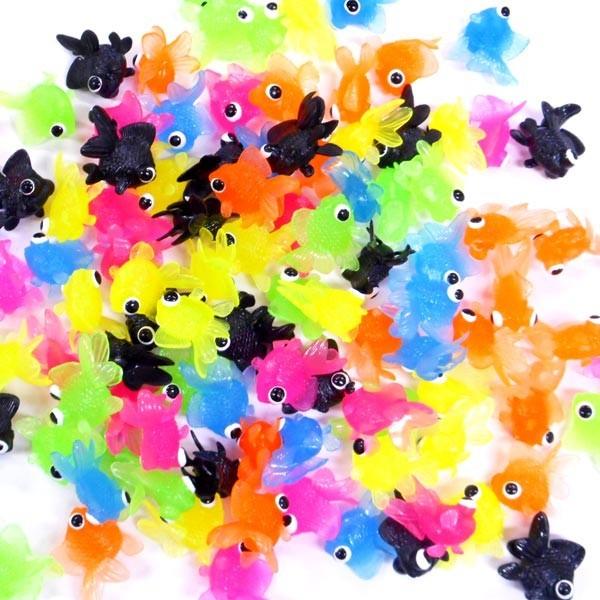 すくい人形 でめきんすくい 約100個入り ぷかぷか 出目金魚 金魚すくい