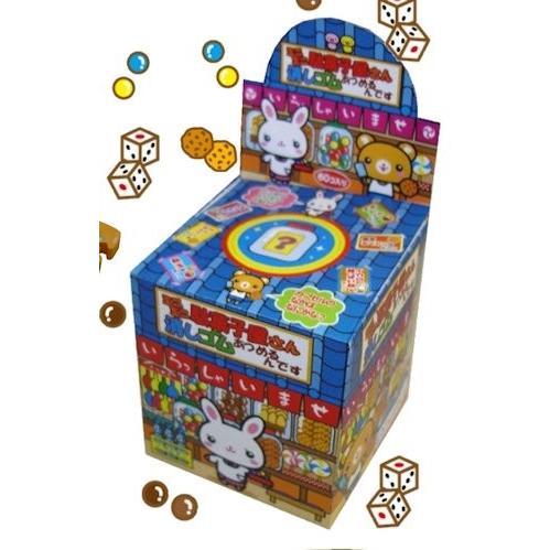 ミニミニ駄菓子屋さん消しゴムあつめるんです60回分 使い勝手の良い 当てくじ