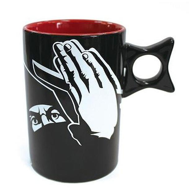 取っ手が手裏剣 影マグ 白刃取り しらはどり マグカップ おもちゃの三洋堂 通販 Yahoo ショッピング