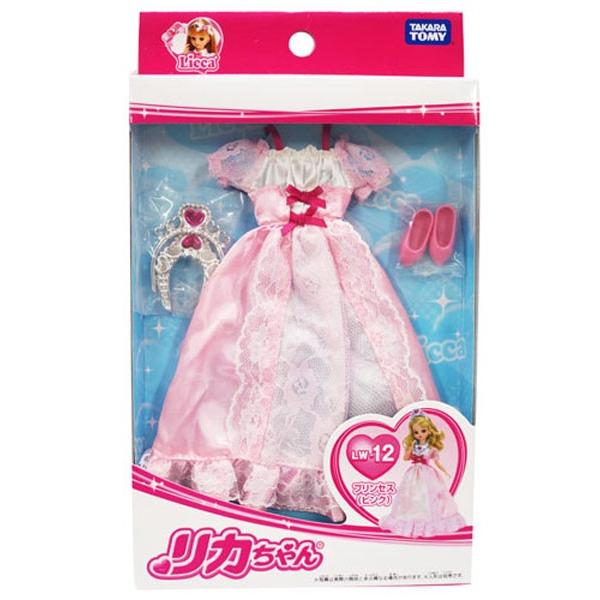 リカちゃんドレス Lw 12 プリンセス ピンク おもちゃの三洋堂 通販 Yahoo ショッピング