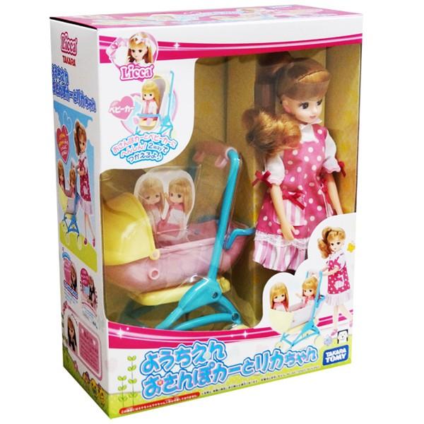 リカちゃん ようちえん おさんぽカーとリカちゃん 828594 おもちゃの