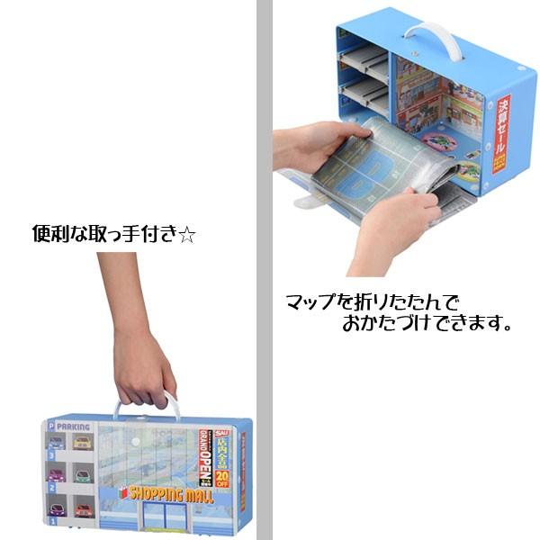 トミカをいっぱいならべよう ひろ い駐車場のショッピングモール おもちゃの三洋堂 通販 Yahoo ショッピング