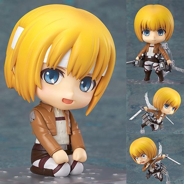 待望の再入荷! ねんどろいど 進撃の巨人 エレン ミカサ アルミン 3点