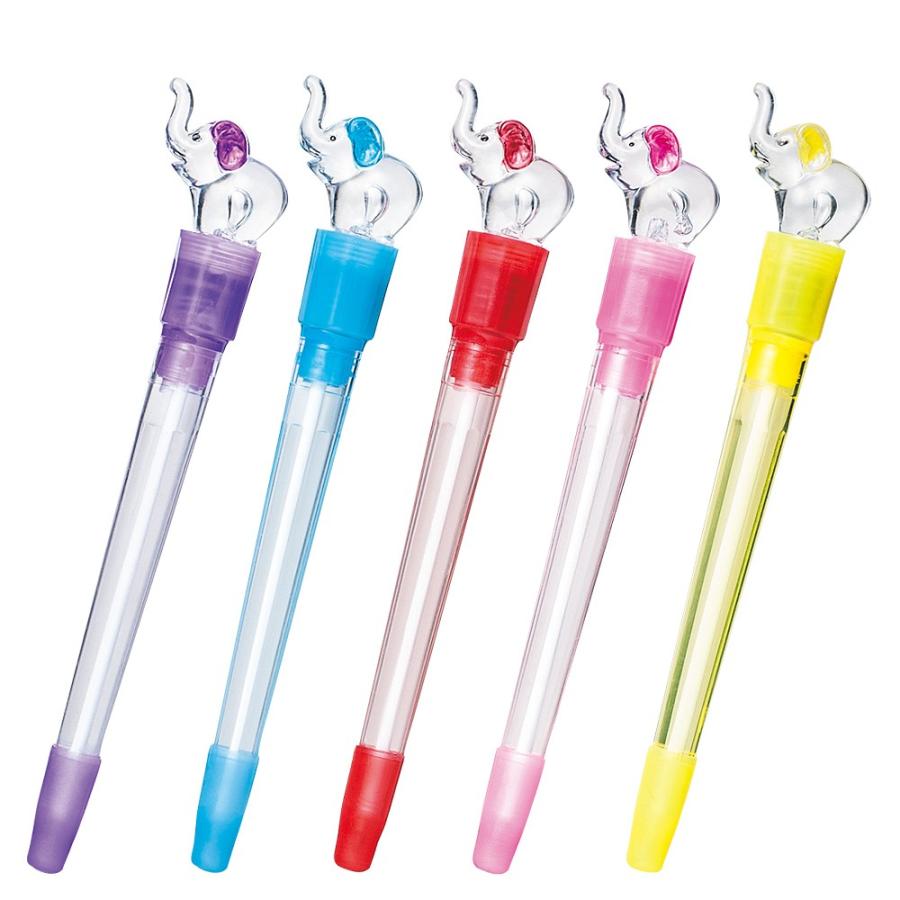 タイお土産 光る象さん ボールペン 5本セット 三洋堂 海外 国内土産 旅行用品 通販 Yahoo ショッピング