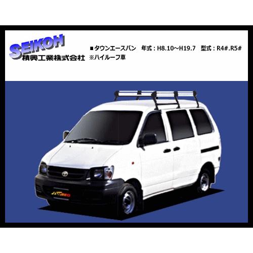 数量限定 ルーフキャリア Hh23 タウンエースバン R4 R5 系 ハイルーフ車 6本脚 アルミ仕様で錆対策も万全 新規購入 Www Intime Univ Org