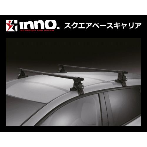 inno ヴェゼル RV3〜6系（パノラマルーフ車）INSUT＋K799＋INB127BK カーメイト スクエアベースキャリア（1台分）｜sanyodream｜02