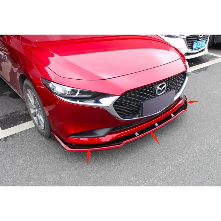 新型 マツダ 3 アクセラ フロントフロントバンパーセパレーターリップスポイラーディフューザーガードプロテクターカバー Mazda 3 Hui 三洋商事 通販 Yahoo ショッピング