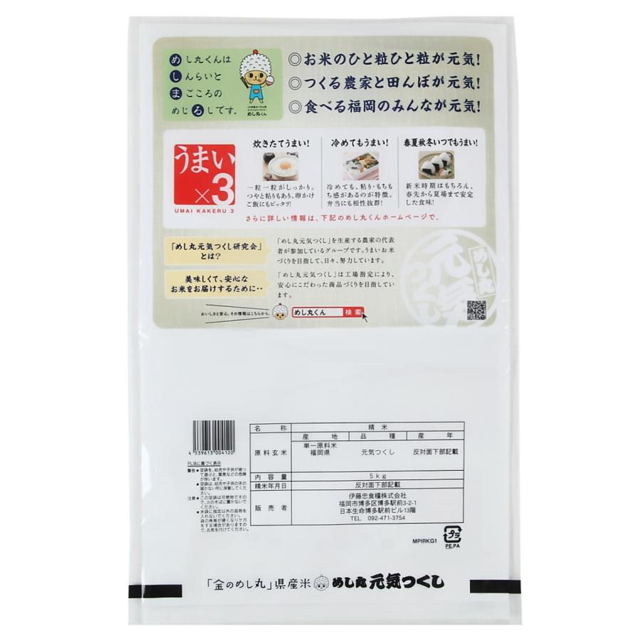 元気つくし 金のめし丸マーク付 福岡県産 10kg(5kg×2) 精米 令和 元気つくし 金のめし丸マーク付 福岡県産 10kg(5kg×2) 精米 令和