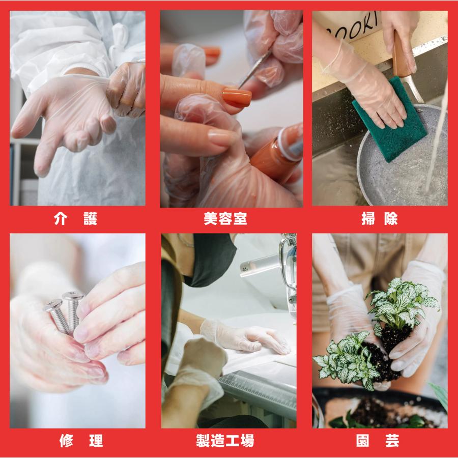 SANYU ＼4,000枚 PVCグローブ／pvc手袋 s m l ビニール手袋 使い捨て