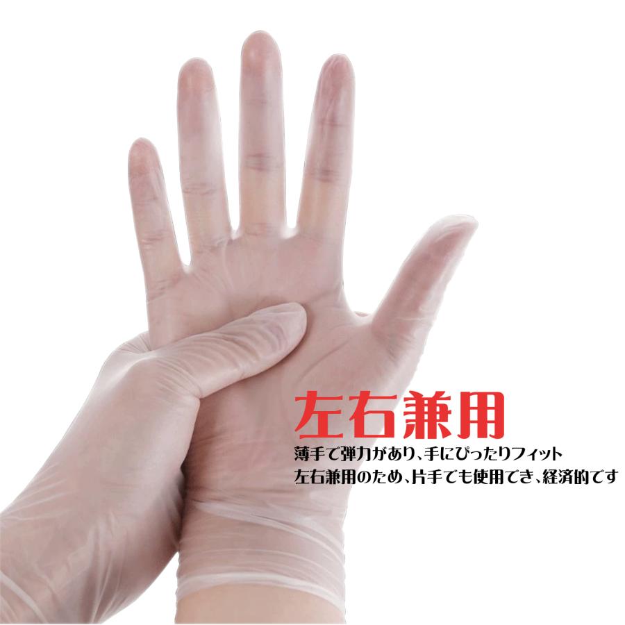 SANYU ＼500枚 PVCグローブ／ pvc手袋 s m l ビニール手袋 使い捨て