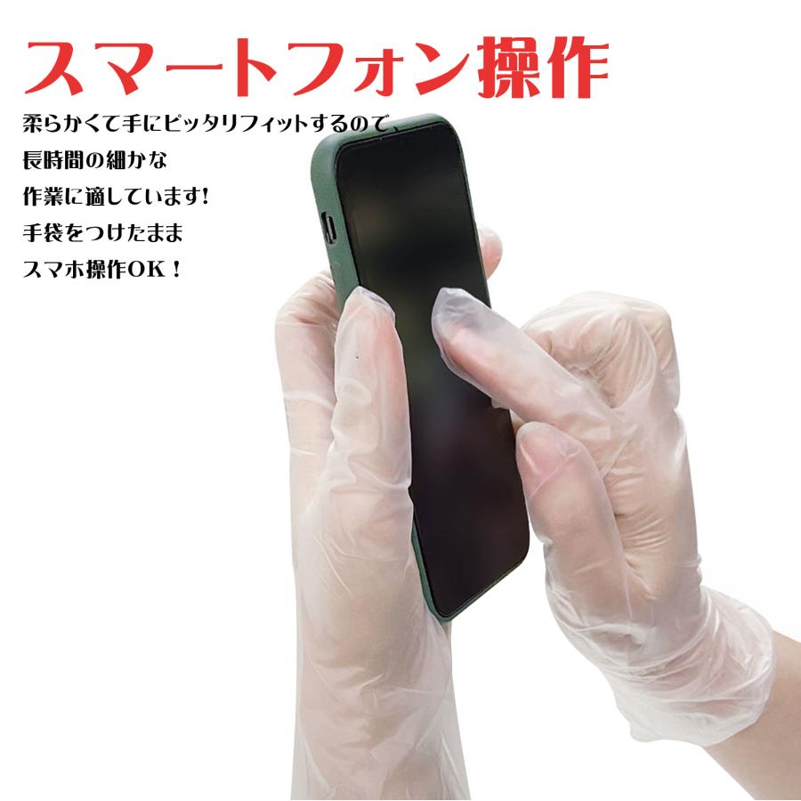 SANYU PVCグローブ 2000枚 pvc手袋 s m l ビニール手袋 使い捨て手袋