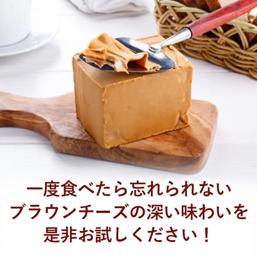 ノルウェー ブルノスト ブラウンチーズ オリジナル 250g : チーズの三