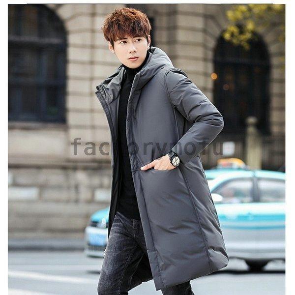 魅力的な価格 コート アウター ビジネスコート ダウンジャケット 厚手 コート フード付 ダウンジャケットビジネスコートジャケットメンズ 防寒防風フード付き保温防寒着厚手上着丈夫秋メンズファッション冬服冬 Www Threeriversofs Com