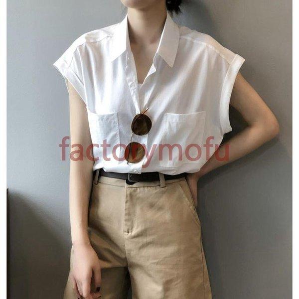 注目ショップ ブランドのギフト ゆったり 着痩せ シャツブラウス 半袖 白シャツ 無地 レディース 襟付き ブラウス 夏物 春服 シャツ シンプル おしゃれ オフィス トップス 半袖 色 オリーブ色 Sustentec Com Br