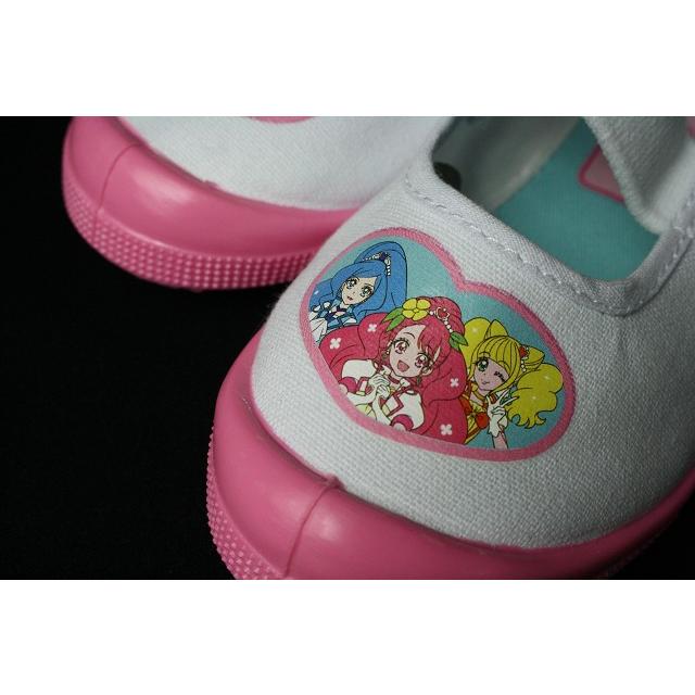 ヒーリングっど プリキュア キッズ 上履き 内履き バレーシューズ スクール 女の子 48 上靴 白靴 スニーカー 入園 新学期 通園 うわばき 保育園 幼稚園 C072 アイ ラブ シューズ サンユウ 通販 Yahoo ショッピング