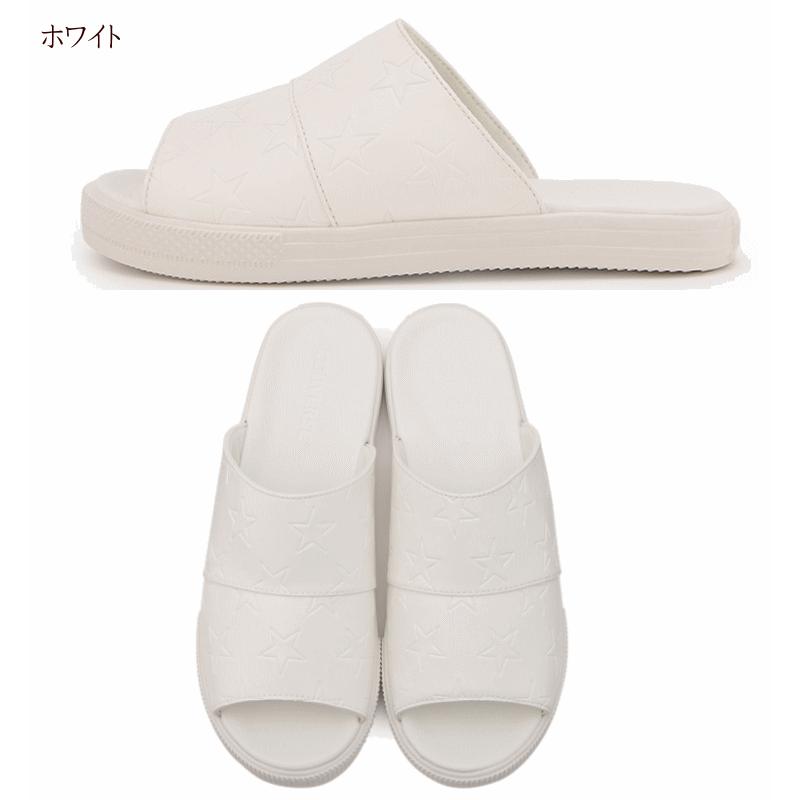 限定モデル コンバース 低反発 メンズ サンダル St スリッパ シャワー ホワイト ブラック 白 黒 靴 男性 オフィス履き 25cm 28cm Cvsandalk アイ ラブ シューズ サンユウ 通販 Yahoo ショッピング