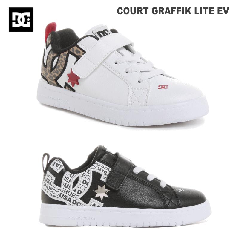 ディーシー Dc ジュニア キッズ ローカット スニーカー シューズ コートグラフィック ライトv Dk4601 子供靴 黒 白 赤 ヒョウ柄 ホワイト ブラック Dc4601 アイ ラブ シューズ サンユウ 通販 Yahoo ショッピング