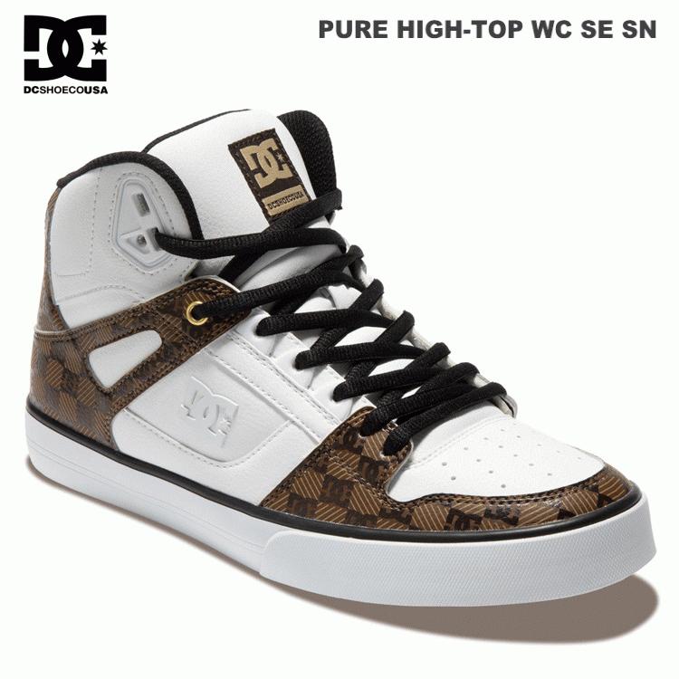 ディーシー Dc メンズ ハイカット スニーカー シューズ ピュア Pure High Top Wc Se Sn Dm Xkcw ダンス ホワイト ブラック ブラウン モノグラム 男性 Dcxkcw アイ ラブ シューズ サンユウ 通販 Yahoo ショッピング