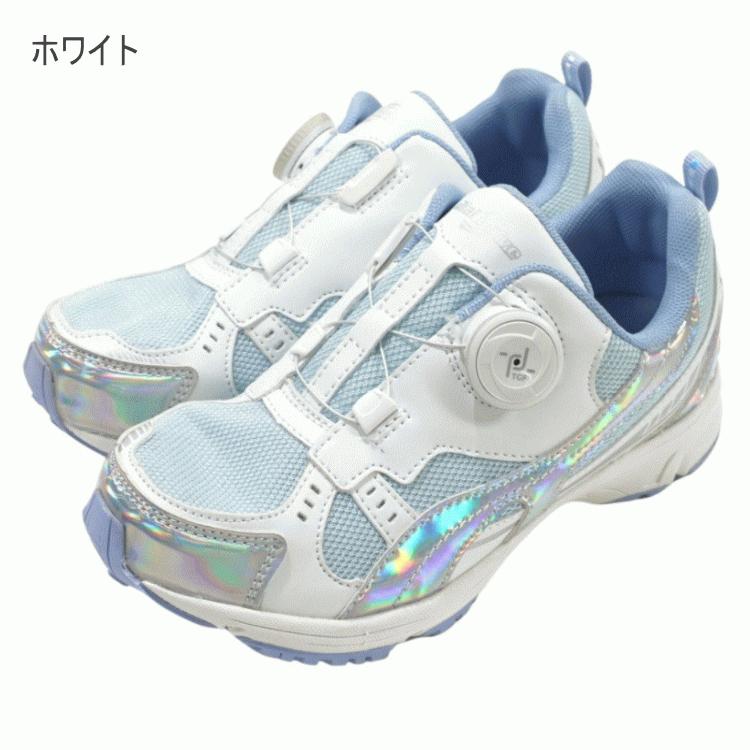 ダイヤルドライブ キッズ ジュニア スニーカー R ダイヤルドライブ シェル ダイヤル式スニーカー 子供靴 女の子 ホワイト ブラック ラベンダー Dd アイ ラブ シューズ サンユウ 通販 Yahoo ショッピング