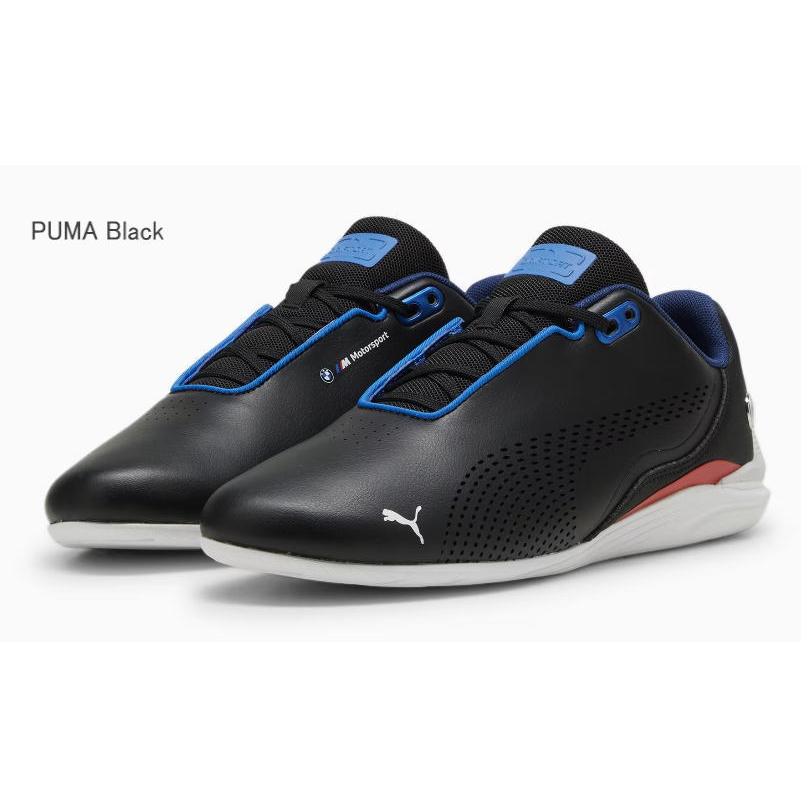 プーマ PUMA メンズ 限定 BMW MMS ドリフト キャット デシマ ドライビングシューズ 男性 靴 ローカット スニーカー 307304 08 09 ホワイト ブラック 黒 白｜sanyuukutu｜02