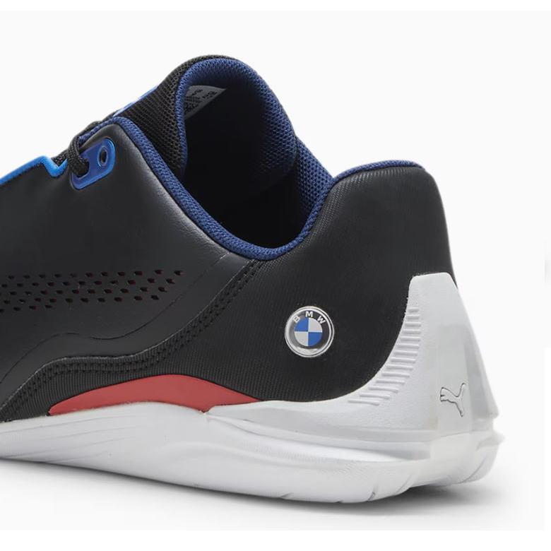 プーマ PUMA メンズ 限定 BMW MMS ドリフト キャット デシマ ドライビングシューズ 男性 靴 ローカット スニーカー 307304 08 09 ホワイト ブラック 黒 白｜sanyuukutu｜03