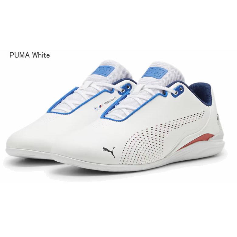 プーマ PUMA メンズ 限定 BMW MMS ドリフト キャット デシマ ドライビングシューズ 男性 靴 ローカット スニーカー 307304 08 09 ホワイト ブラック 黒 白｜sanyuukutu｜06