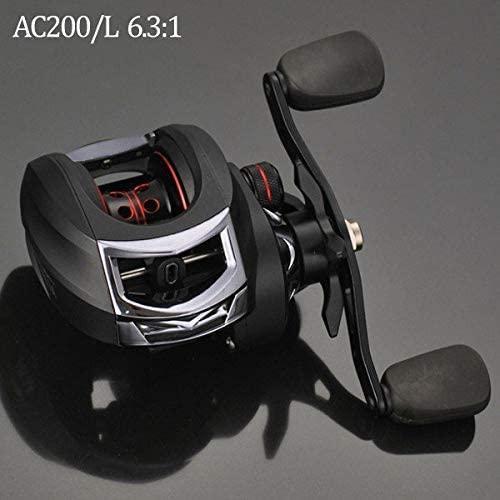 宅送 Wellvie タコ釣り ベイトリール バス釣り 6 3 1 13 1bb Ac0 両軸リール 左巻き 初心者にも 海釣り 川釣り ブラック 期間限定送料無料 Turningheadskennel Com