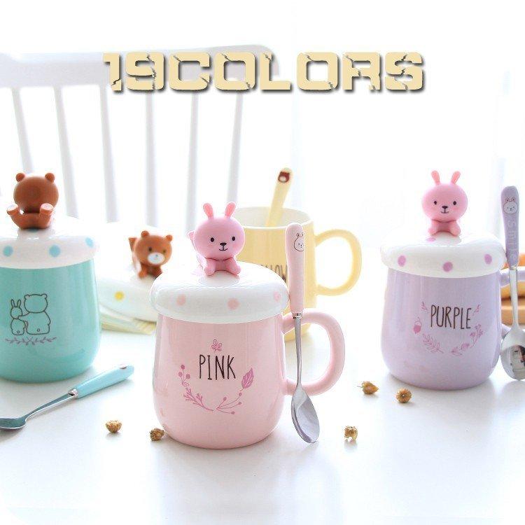 クリスマス プレゼント 水筒 マグカップ 蓋付き かわいい 動物 陶器製 可愛い お洒落 ふた付き コーヒー 紅茶 ジュース牛乳 Mugcu Bwb14 Sao Store 通販 Yahoo ショッピング