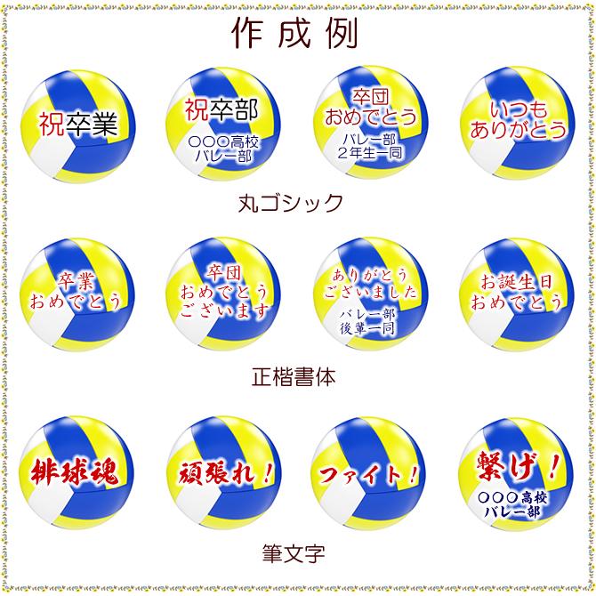 バレーボール 大会 卒団 卒部 記念品 名入れ クッキー お菓子 |  | 02