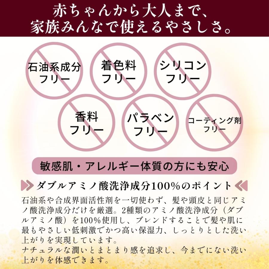 ボナミノクレマシャンプー 600ml」 bonamino crema shampoo アミノ酸