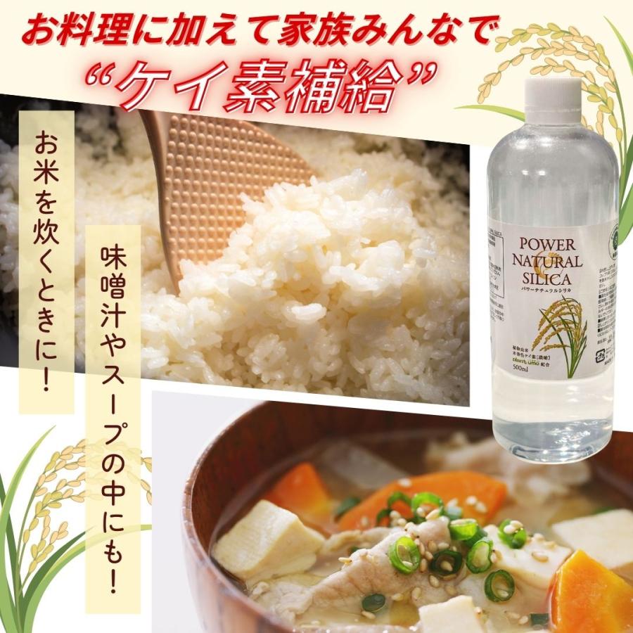 パワーナチュラルシリカ 500ml」 ポイント10倍 ケイ素 植物由来 パワーナチュラルシリカ 500ml」 ポイント10倍 ケイ素 植物由来