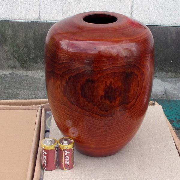 木製漆器（壷　花瓶？）/送料無料｜saponintaiga