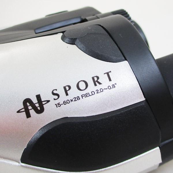 ズーム双眼鏡 N-SPORT 15-60×28 ZOOM（倍率：15〜60倍）三脚アダプター付き ナシカNASHICA 2025｜saponintaiga｜15