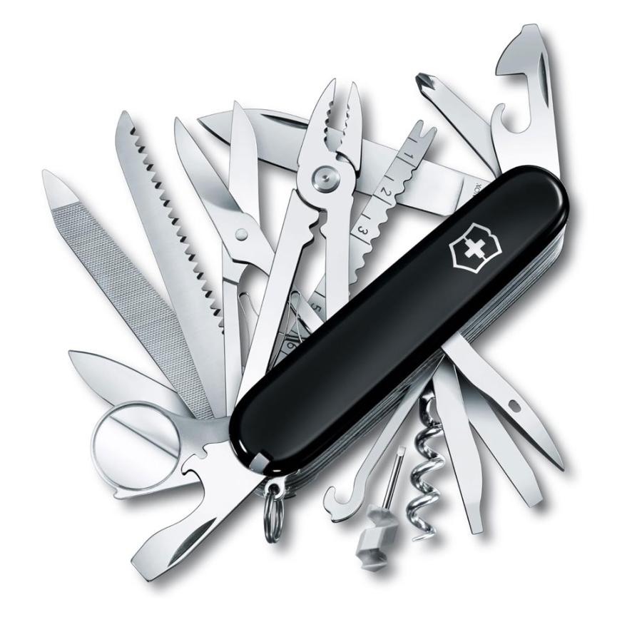 VICTORINOX（ビクトリノックス） スイスチャンプ 91mm ブラック 黒 