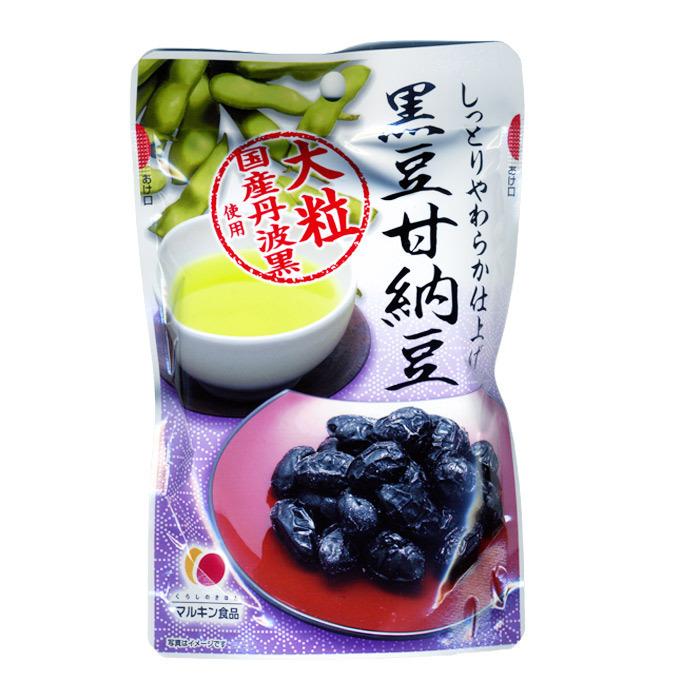 5円 新作入荷 黒豆甘納豆 香川県のお菓子 丹波黒豆 大粒 お茶請け 丸金食品 50g 9740ｘ４個セット 卸 送料無料