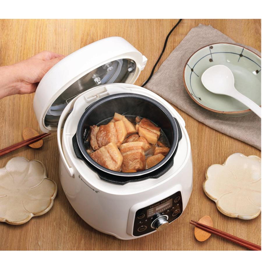 新津興器 電気圧力鍋 2.5L HOME SWAN SDA-60/送料無料 : サポニン