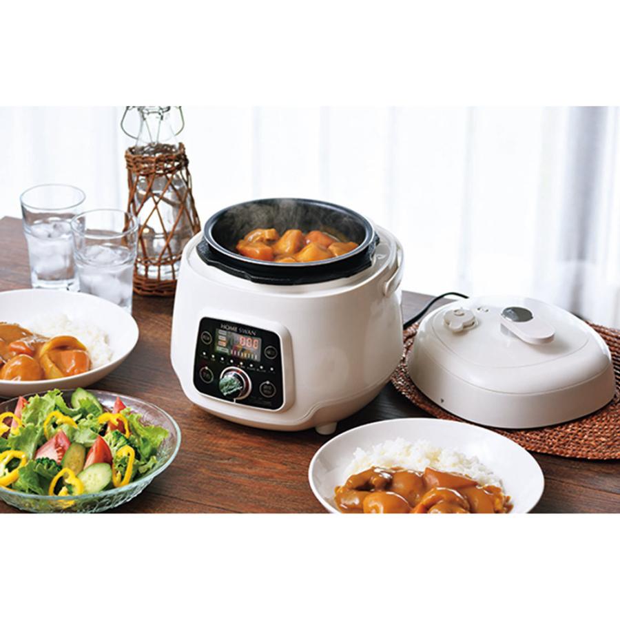 新津興器 電気圧力鍋 2.5L HOME SWAN SDA-60/送料無料 : サポニン